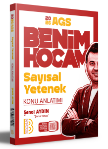 Benim Hocam Yayınları 2026 AGS Sayısal Yetenek Konu Anlatımı