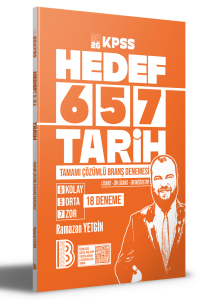 Benim Hocam Yayınları 2026 KPSS Tarih Tamamı Çözümlü 18 Deneme