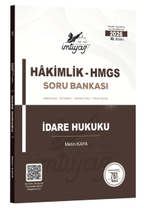 İMTİYAZ İdare Hukuku Soru Bankası