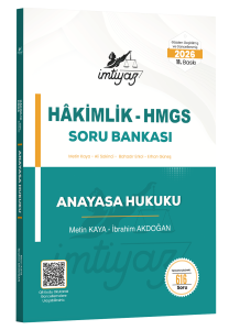 İMTİYAZ Anayasa Hukuku Soru Bankası