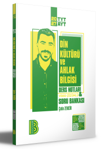 Benim Hocam Yayınları 2027 TYT-AYT Din Kültürü ve Ahlak Bilgisi Ders Notları ve Tamamı Video Çözümlü Soru Bankası