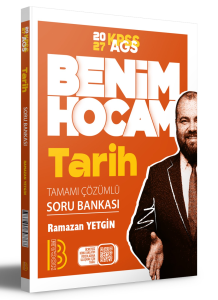 Benim Hocam Yayınları 2027 KPSS AGS Tarih Tamamı Çözümlü Soru Bankası