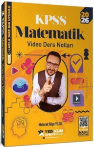 Yediiklim Yayınları 2026 KPSS Matematik Genel Yetenek Atölye Serisi Video Ders Notları