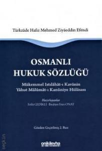 Osmanlı Hukuk Sözlüğü