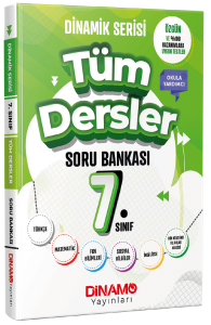 Dinamo Yayınları 7. Sınıf Tüm Dersler Dinamik Serisi Soru Bankası