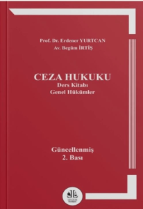 Ceza Hukuku Ders Kitabı Genel Hükümler
