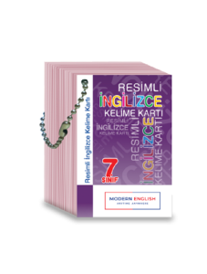 Modern English 7. Sınıf Resimli İngilizce Kelime Kartı