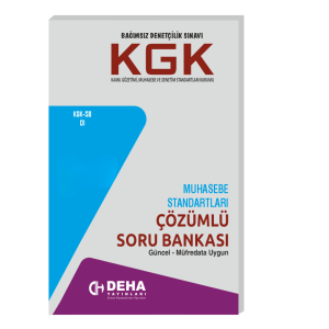 Deha Yayınları 2024 KGK Muhasebe Standartları Soru Bankası