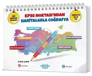 HMC Yayınları KPSS Noktasından Haritalarla Coğrafya