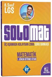 KR Akademi 8. Sınıf LGS Matematik Solomat 1. Dönem Soru Bankası