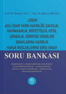 Adli-idari Yargı Hakimliği, Savcılık, Kaymakamlık Soru Bankası