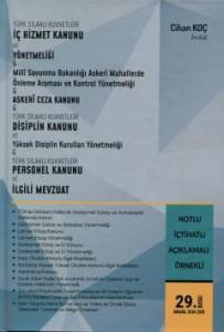 Türk Silahlı Kuvvetleri İç Hizmet Kanunu Ve Yönetmeliği