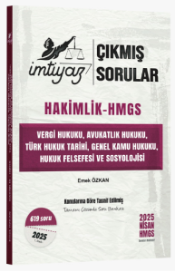 İmtiyaz Yayınları Vergi Hukuku, Avukatlık Hukuku, Türk Hukuku Tarihi, Genel Kamu Hukuku, Hukuk Felsefesi Ve Sosyolojisi Çıkmıs Sorular