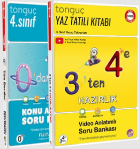 Tonguç Akademi 3'ten 4'e Hazırlık Seti