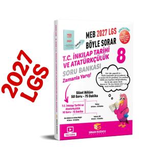Sinan Kuzucu Yayınları 2027 8. Sınıf T.C. İnkılap Tarihi ve Atatürkçülük Soru Bankası