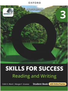 Q Skills for Success 3 - Reading and Writing Student Book with Online Prectice (4th Ed)