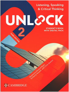 Unlock 2 Listening - Speaking & Critical Thinking Student's Book with Digital Pack (3rd)