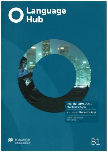 Language Hub Pre-Intermediate B1 Student's Book with Student's App