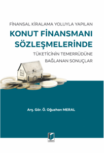Konut Finansmanı Sözleşmelerinde