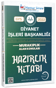Memur Sınav 2022 Diyanet İşleri Başkanlığı Murakıplık Alan Konuları Konu Anlatımlı Hazırlık Kitabı Görevde Yükselme