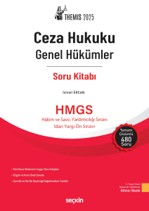 Themis Ceza Hukuku Genel Hükümler Soru Bankası