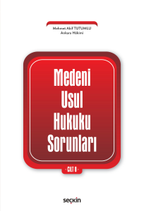 Medenî Usul Hukuku Sorunları Cilt: 8