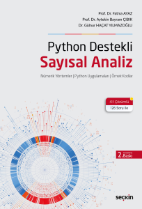 Python Destekli Sayısal Analiz