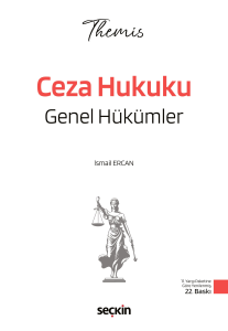 Themis Ceza Hukuku Genel Hükümler Konu Kitabı