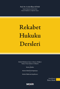 Rekabet Hukuku Dersleri