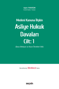 Asliye Hukuk Davaları Cilt 1