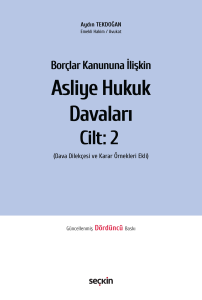 Asliye Hukuk Davaları Cilt 2