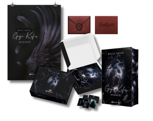 Siyah Kuğu 3 Göğü Kafes Kutulu Set