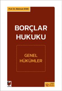 Borçlar Hukuku Genel Hükümler