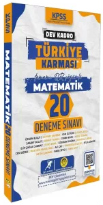 Tasarı Yayınları KPSS Matematik Dev Kadro Türkiye Karması 20 Deneme Çözümlü