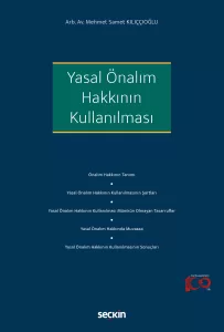 Yasal Önalım Hakkının Kullanılması
