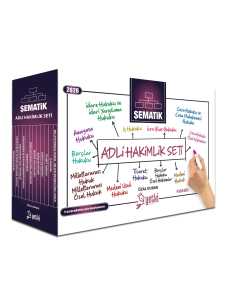 Yetki Yayınları 2026 Adli Hakimlik Şematik Seti