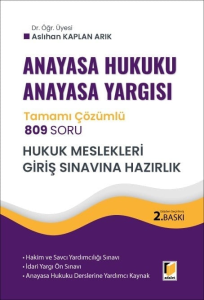 HMGS Anayasa Hukuku Anayasa Yargısı 809 Soru Tamamı Çözümlü Soru Bankası