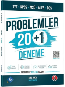 Anıl Hoca TYT KPSS MSÜ ALES DGS Problemler 20+1 Deneme