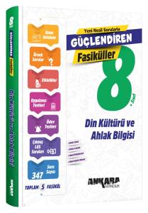 Ankara Yayıncılık 8. Sınıf Din Kültürü ve Ahlak Bilgisi Güçlendiren Fasikül Set
