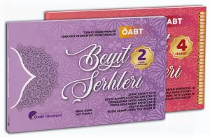 Özdil Akademi Yayınları ÖABT Türk Dili Edebiyatı ve Türkçe Beyit Şerhleri Konu Anlatımlı Soru Bankası Seti