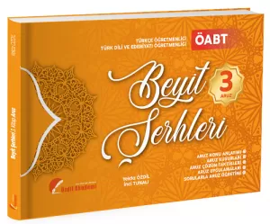 Özdil Akademi ÖABT Türk Dili Edebiyatı ve Türkçe Beyit Şerhleri Konu Anlatımlı Soru Bankası 3. Kitap