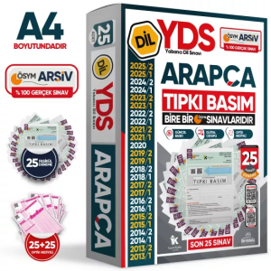 İnformal Yayınları 2026 YDS Arapca ÖSYM Tıpkı Basım Çıkmış Soru Deneme Paketi 25 li Fasikül SETİ