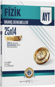 Bilgi Sarmal Yayınları AYT Fizik 25 x 14 Branş Denemeleri