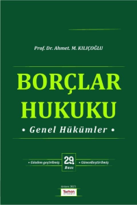 Borçlar Hukuku Genel Hükümler