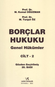 Borçlar Hukuku Genel Hükümler Cilt 2