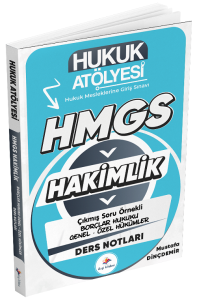 Dizgi Kitap Hukuk Atölyesi HMGS Hakimlik Borçlar Hukuku Genel-Özel Hükümler Ders Notları
