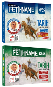 Bekir Çelik KPSS FETİHNAME Tarih Konu Anlatımlı ve Soru Bankası 2'li Set