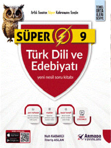 Armada Yayınları 9. Sınıf Türk Dili ve Edebiyatı Süper Soru Bankası