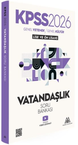 Marsis Yayınları 2026 KPSS Lise Önlisans Vatandaşlık Soru Bankası Video Çözümlü