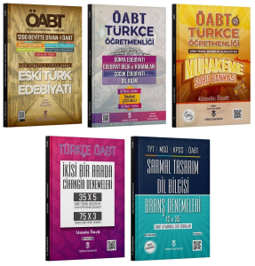 Türkçe ÖABTDEYİZ ÖABT Türkçe Soru Bankası - Deneme 5'li Set